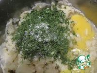 Плюшка с картофелем и зеленью ингредиенты