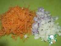 Блины с морковью, луком и яйцом ингредиенты