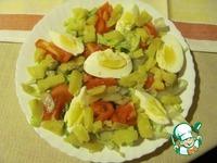 Салат с маринованными опятами и йогуртом ингредиенты