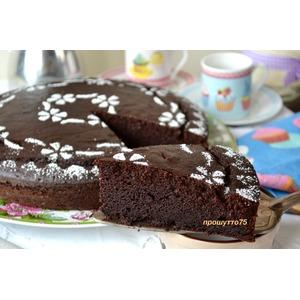 Шоколадный пирог на рикотте