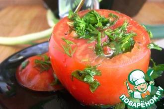 Рецепт: Быстрые закусочные помидоры