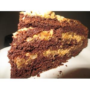 Шоколадный торт Лакомка