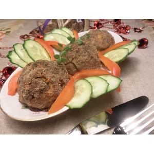 Зразы с кукурузой и рисом