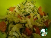 Салат Печень и овощи ингредиенты