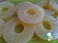 Десертные кольца из ананаса ингредиенты