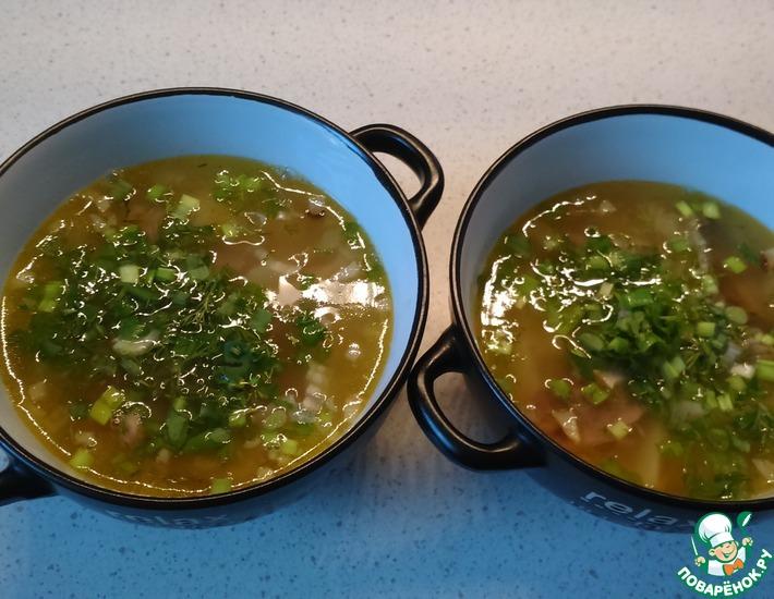 Рецепт: Гороховый суп с бараниной в мультиварке