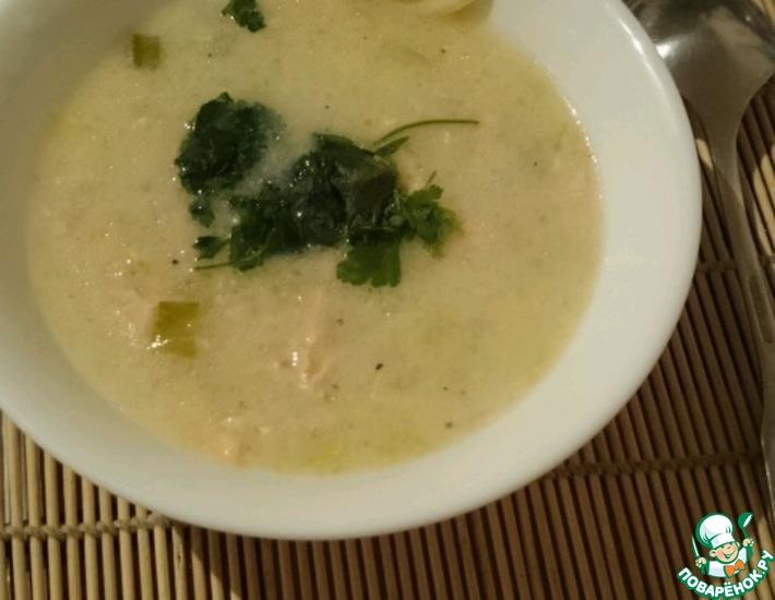Рецепт: Финский сливочный суп с лососем