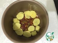 Нежный картофель со свининой в мультиварке ингредиенты