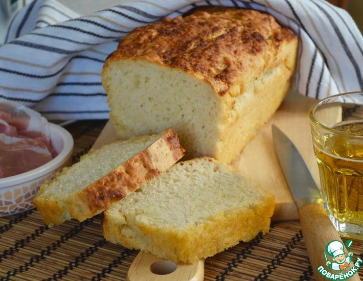 Рецепт: Пивной хлеб на сливочном масле