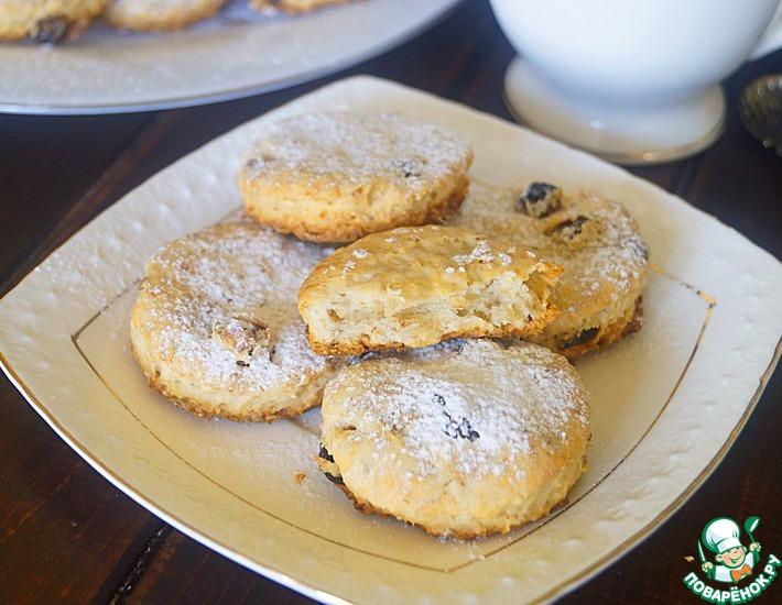 Рецепт: Печенье Злаковое с изюмом