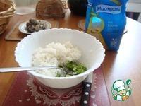 Салат с рисом и домашним майонезом ингредиенты