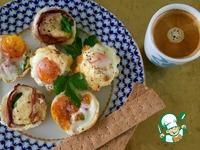 Запечённые яйца Воскресные за 15 минут ингредиенты