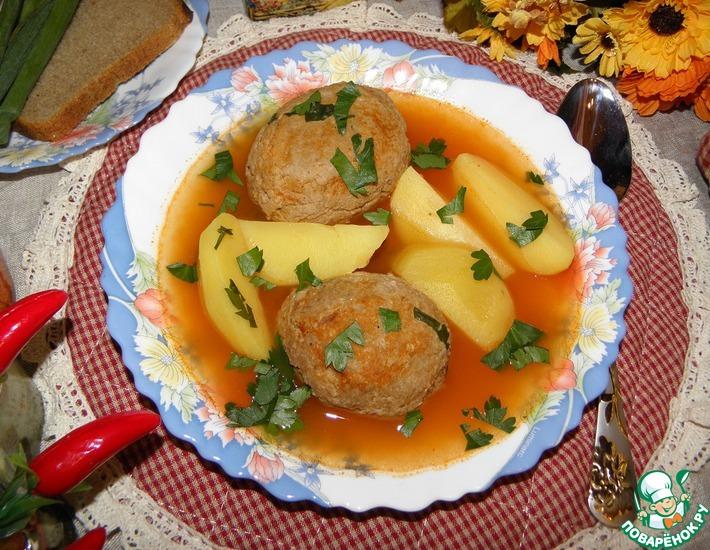 Рецепт: Армянский суп Кололик