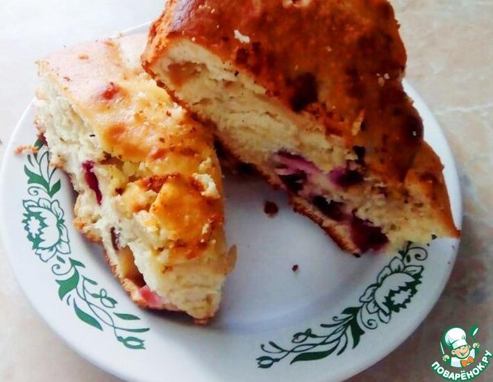 Рецепт: Вкусный и простой пирог с ягодами