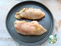 Куриная грудка с персиками и сыром ингредиенты