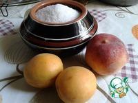 Абрикосово-персиковое варенье ингредиенты