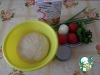 Пирог-рулет с рисом и тунцом ингредиенты