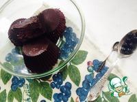Шоколадная тарталетка с чернично-кокосовой начинкой ингредиенты