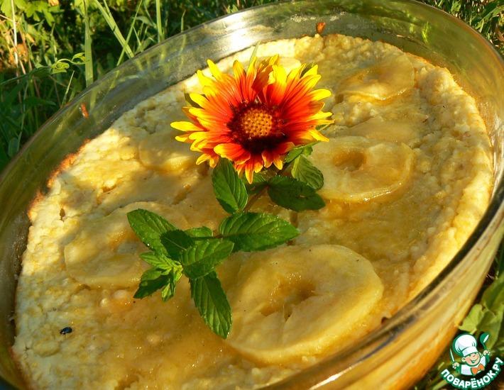 Рецепт: Золотая запеканка под ложными ананасами