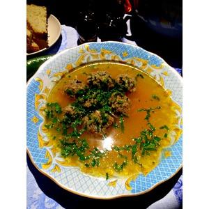 Суп с вермишелью и фрикадельками