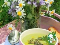Зелёный бархатистый суп ингредиенты