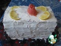 Бутербродный торт с красной рыбой ингредиенты
