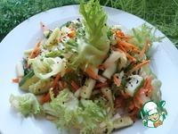 Очаровательный овощной салат «Свежесть» ингредиенты