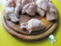 Куриные крылышки с брокколи для пикника ингредиенты