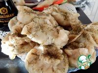Паровые картофельно-грибные вареники ингредиенты
