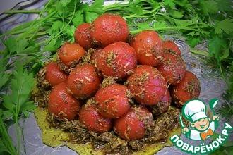 Рецепт: Маринованные помидоры черри за 10 минут