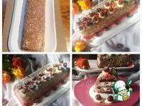 Сливочный шоколадно-вишневый торт ингредиенты