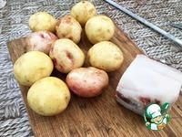 Шашлык из молодого картофеля ингредиенты