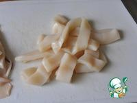Шашлычки из кальмара в китайском стиле ингредиенты