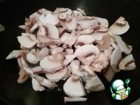 Запеченный рис с грибами и зеленым горошком ингредиенты
