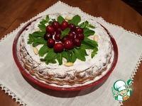 Творожник праздничный вишнёво-черешнево-миндальный ингредиенты