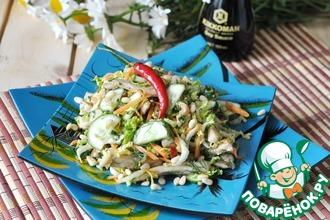 Рецепт: Вьетнамский овощной салат со свининой