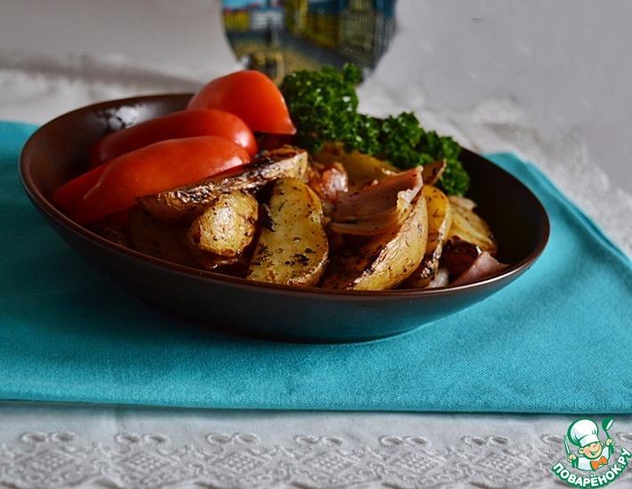 Рецепт: Картофель по-баварски на гриле