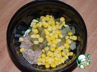 Блины с салатом из тунца ингредиенты