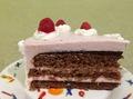 Шоколадно-малиновый торт Александр