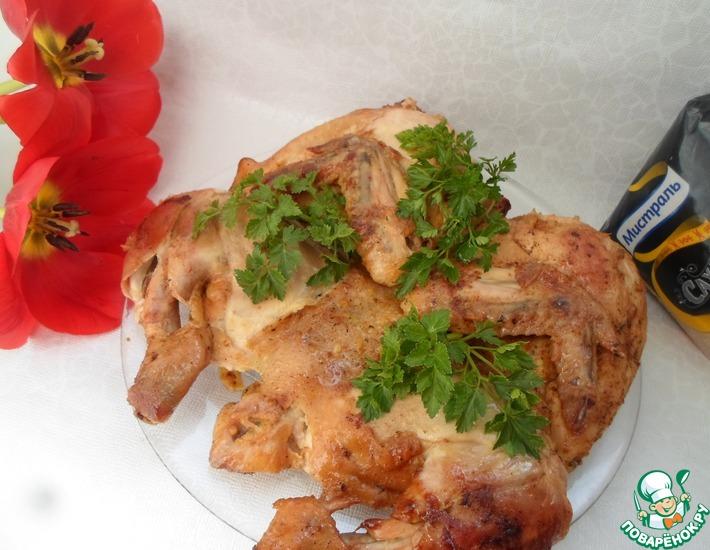 Рецепт: Запеченная курица Мечтательница