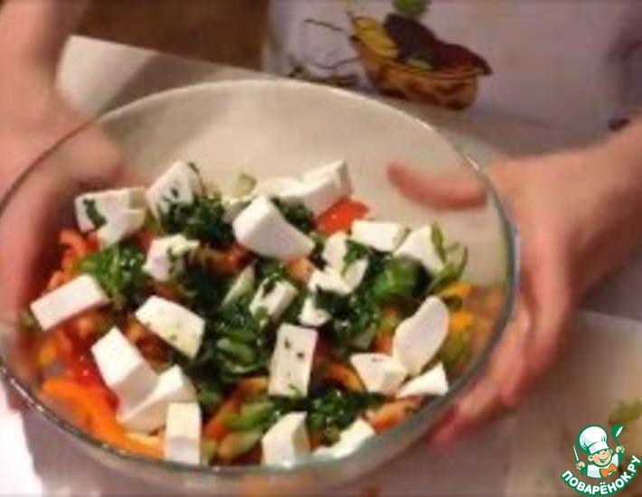 Рецепт: Вкусный салат из овощей
