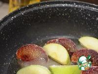 Ажурные блинчики с карамельными фруктами ингредиенты