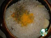 Рис с курицей в горшочках ингредиенты