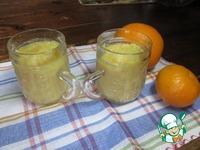 Яблочный смузи с апельсиновым соком ингредиенты