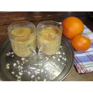 Яблочный смузи с апельсиновым соком