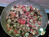 Теплый салат Нут с карамелезироваными овощами ингредиенты