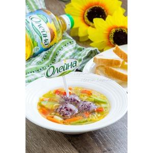 Овощной суп с фальшивыми фрикадельками