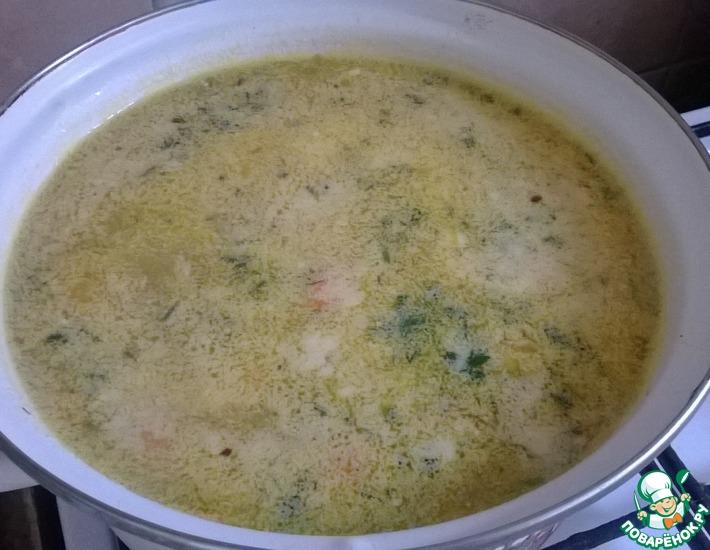 Рецепт: Сырный суп