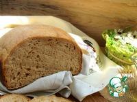 Заварной пшенично-ржаной хлеб ингредиенты