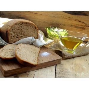 Заварной пшенично-ржаной хлеб